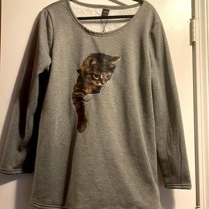 Cat sweatshirt